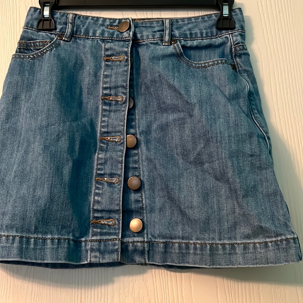 Forever 21 Jean Skirt